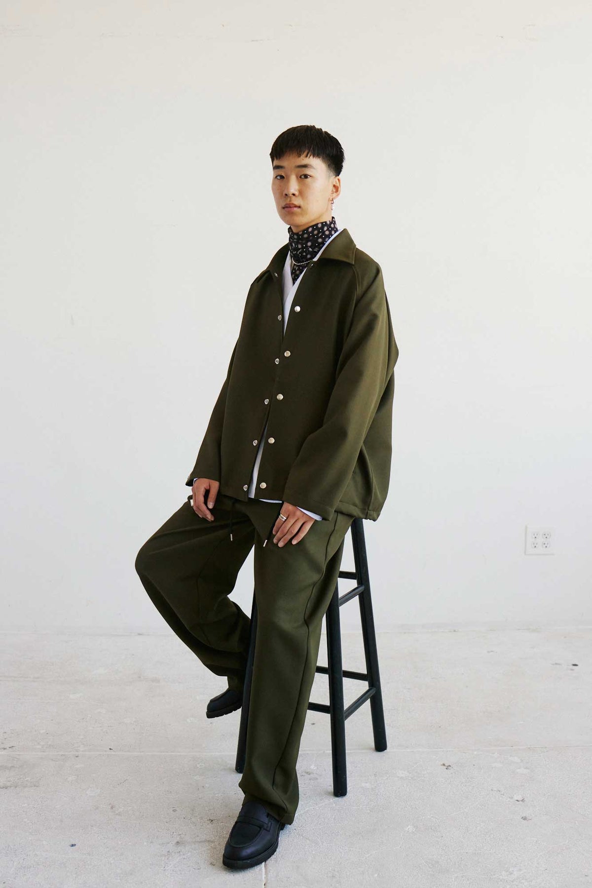 Goodfight Coaches Jacket Green