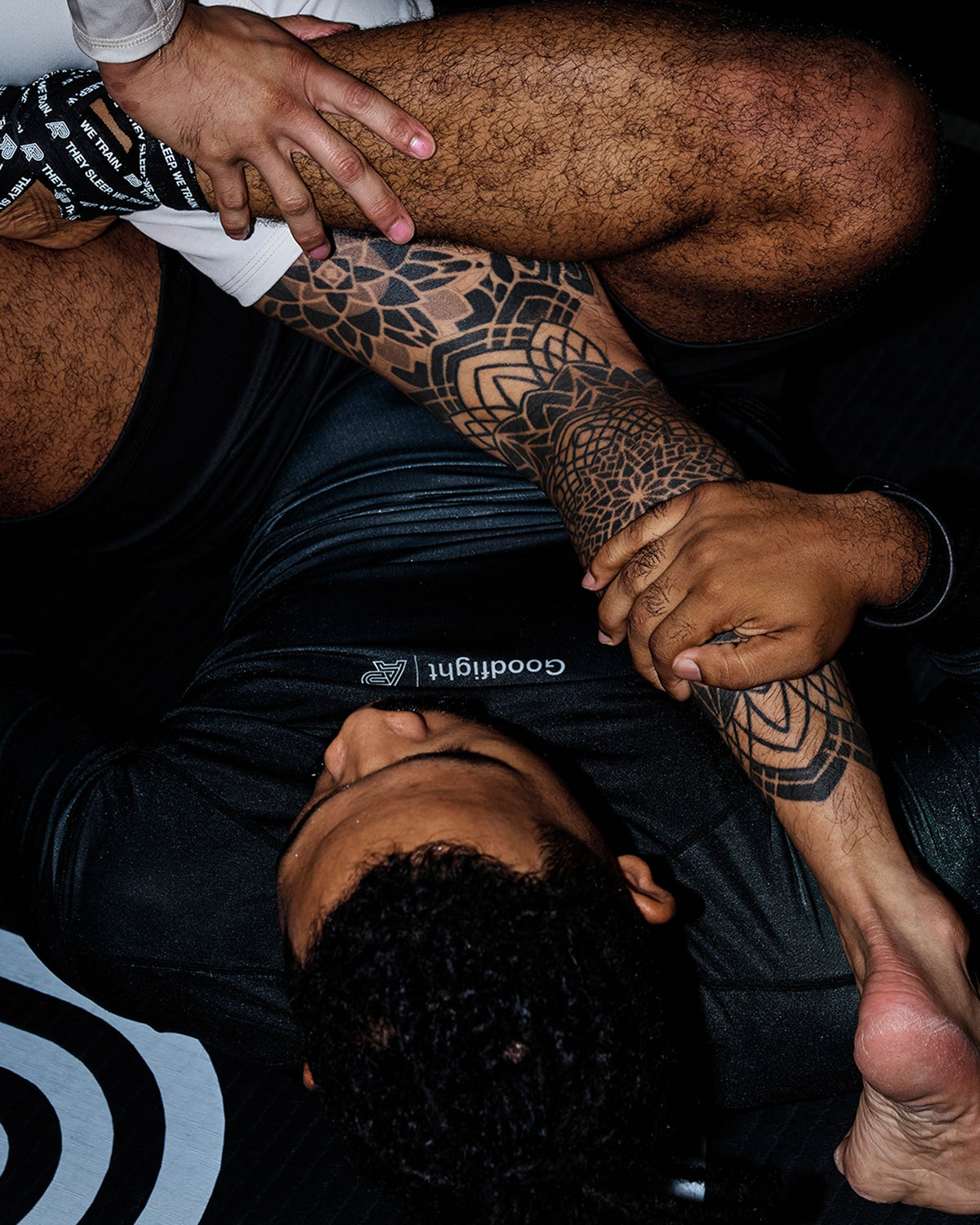 A&P x Goodfight Rashguard Black