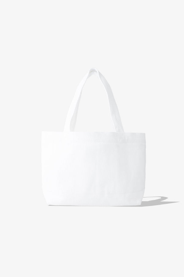 Goodfight x A&P Small Good Tote Pearlweave Gi Fabric White