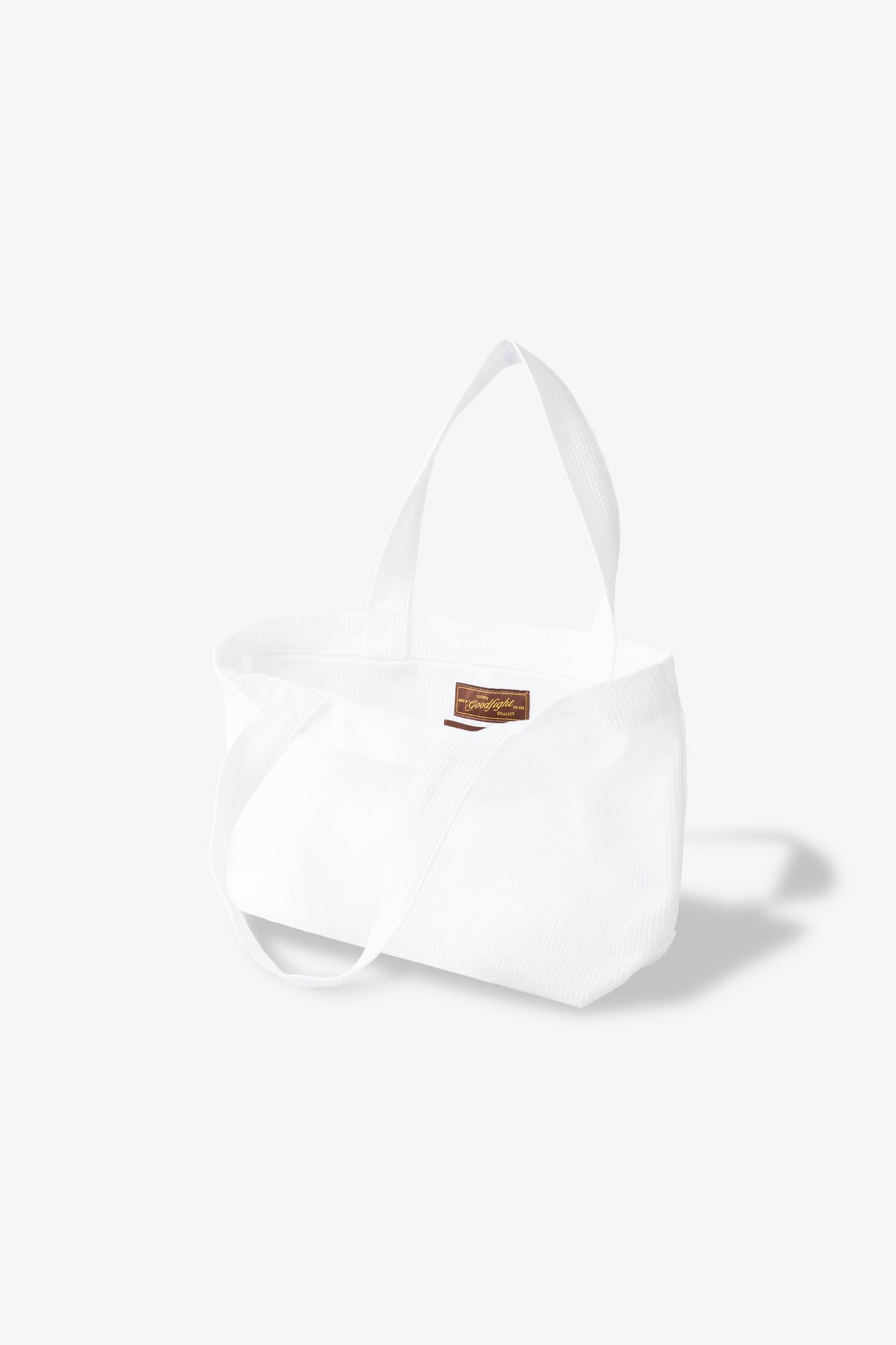 Goodfight x A&P Small Good Tote Pearlweave Gi Fabric White