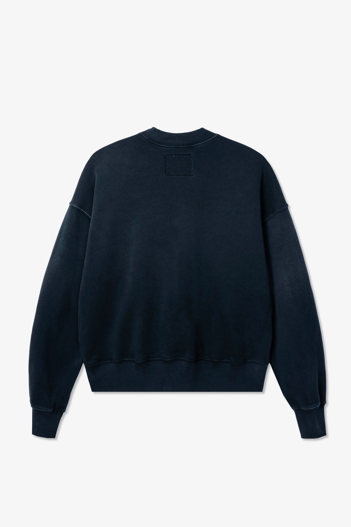Goodfight Cropped Pullover Sweatshirt Sun Fade Black