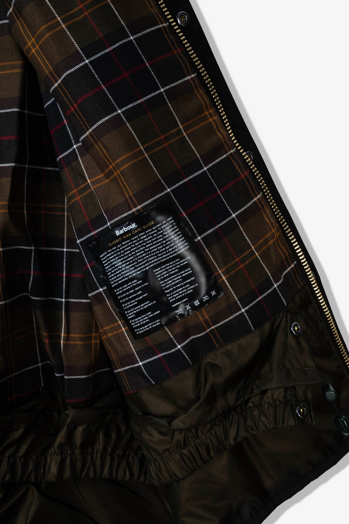 Barbour OS Transport Wax Jacket Olive