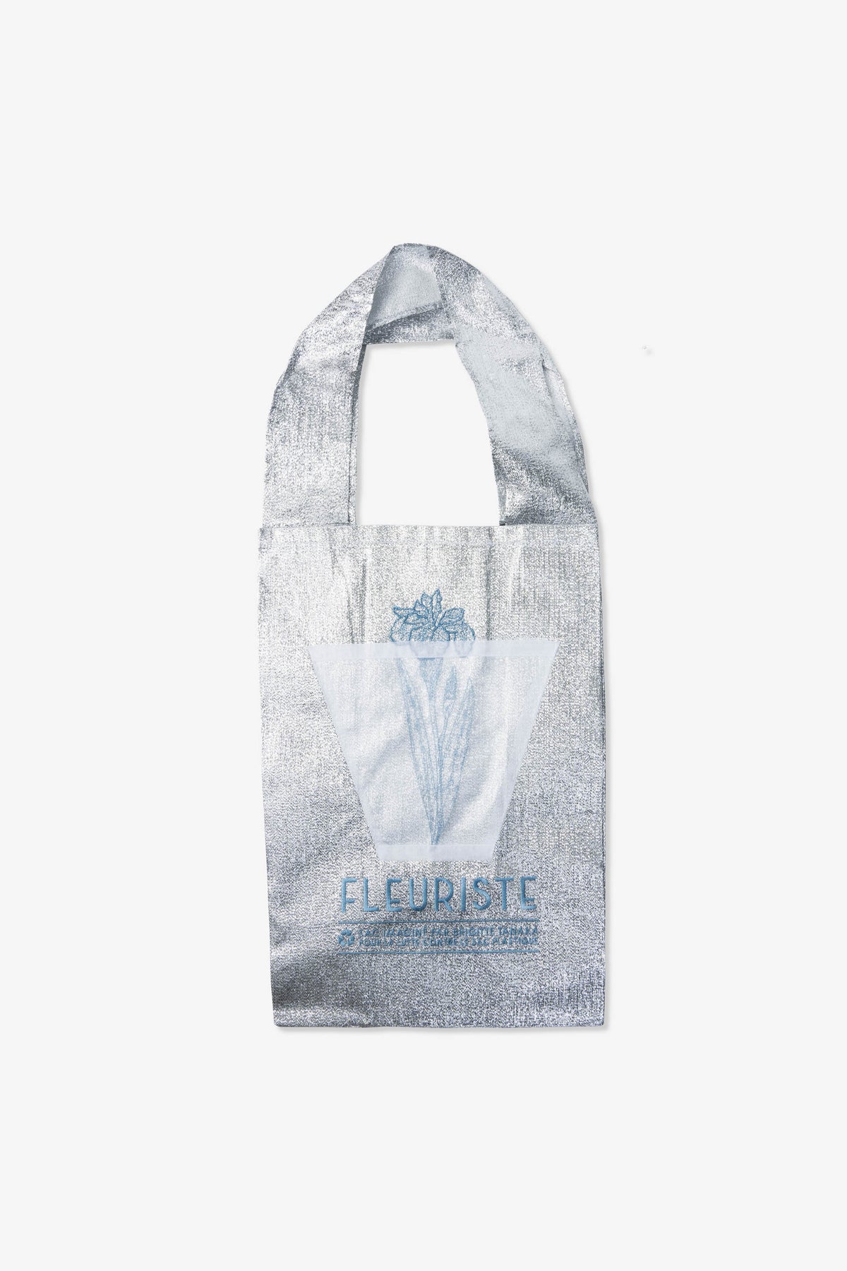 Brigitte Tanaka "Sac Fleuriste" Silver Florist Organza Bag