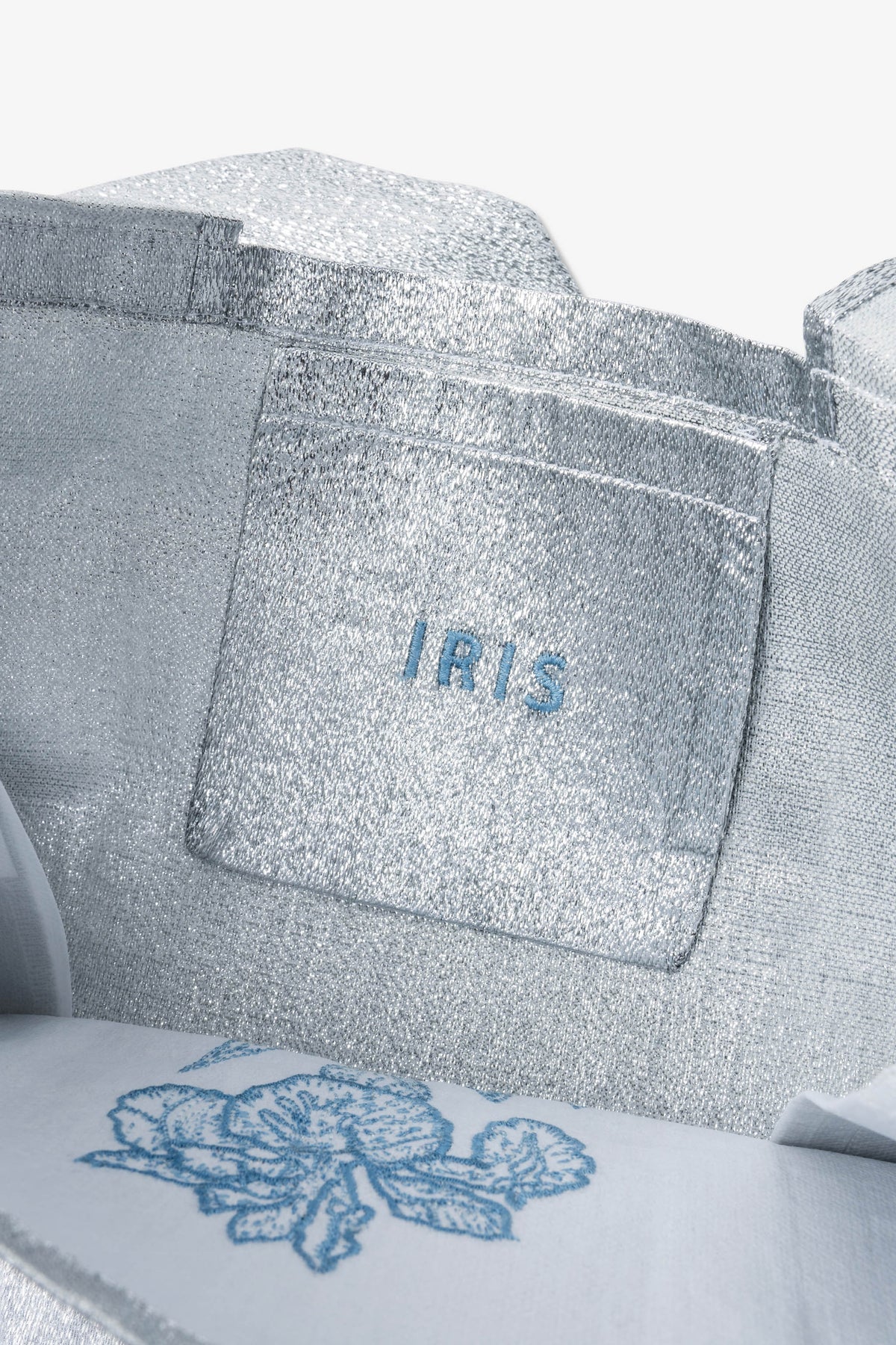 Brigitte Tanaka "Sac Fleuriste" Silver Florist Organza Bag