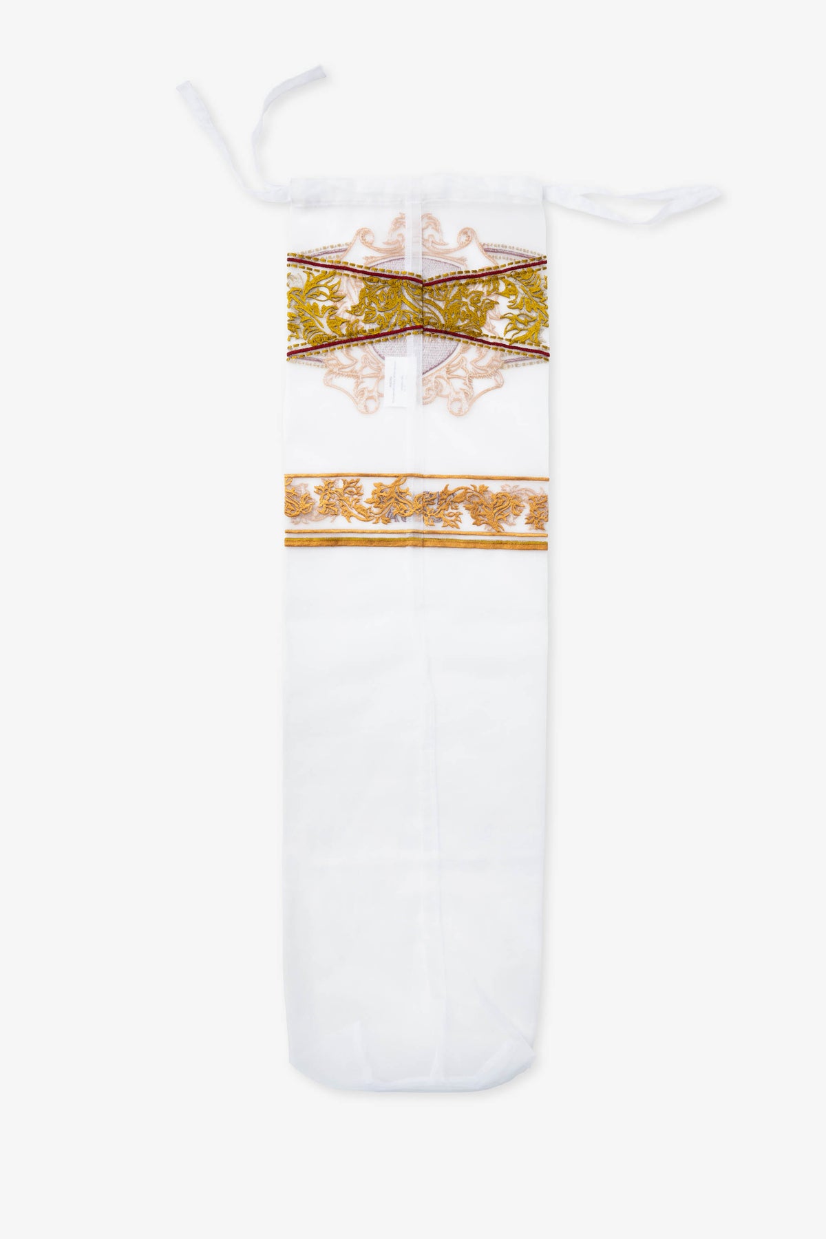 Brigitte Tanaka Organza Sac Yoga Cigar Blanc