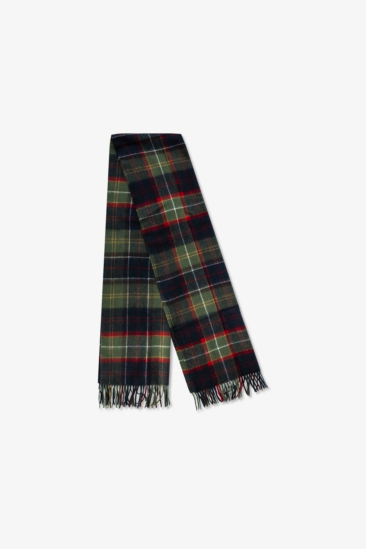 Goodfight for Barbour Brack Patchwork Tartan Scarf
