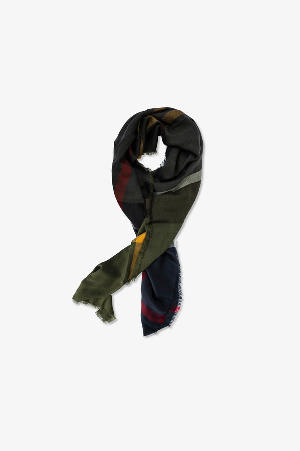 Barbour Saffron Tartan Scarf