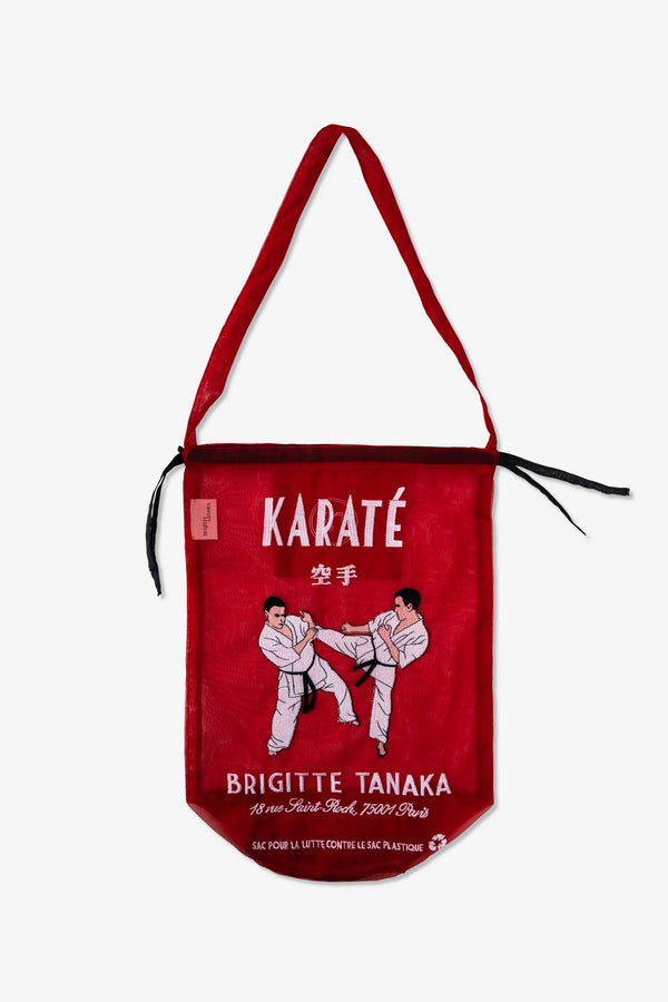 Brigitte Tanaka 'Sac Jo Karate" Organza Bag