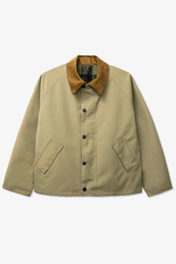 Barbour OS Reversible Transport Jacket Bleached Olive