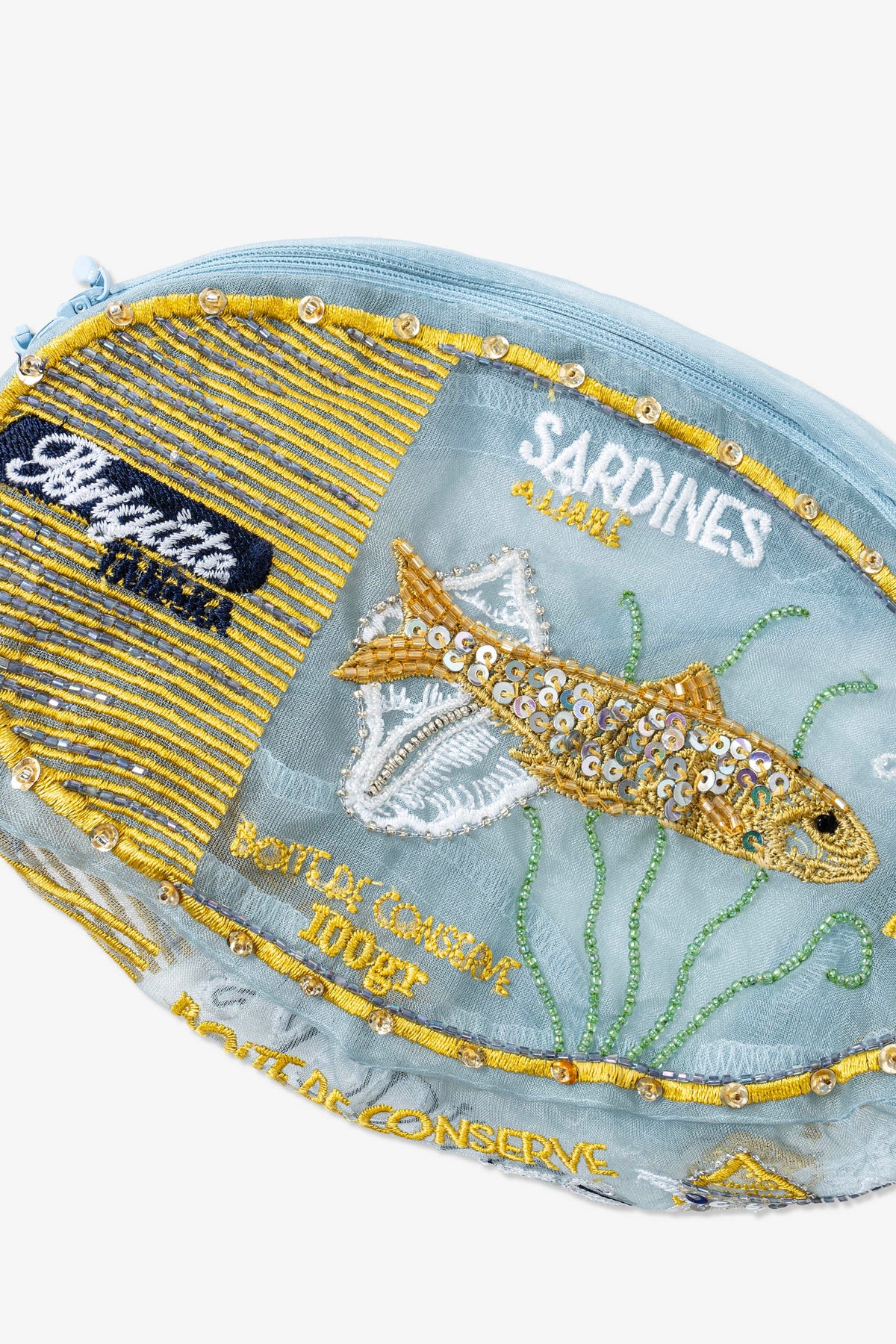 Brigitte Tanaka Sardine Haute Couture Organza Pouch