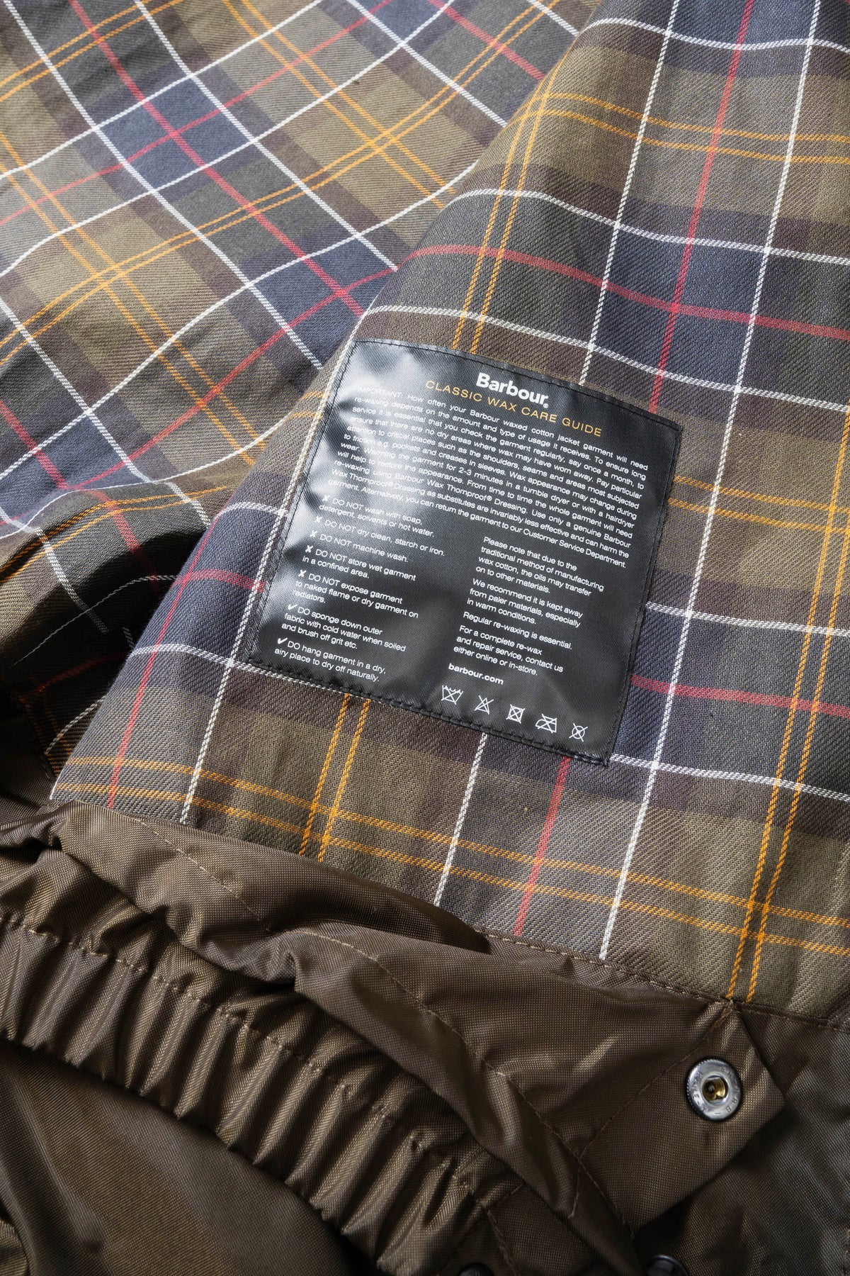 Barbour OS Transport Wax Jacket Sand