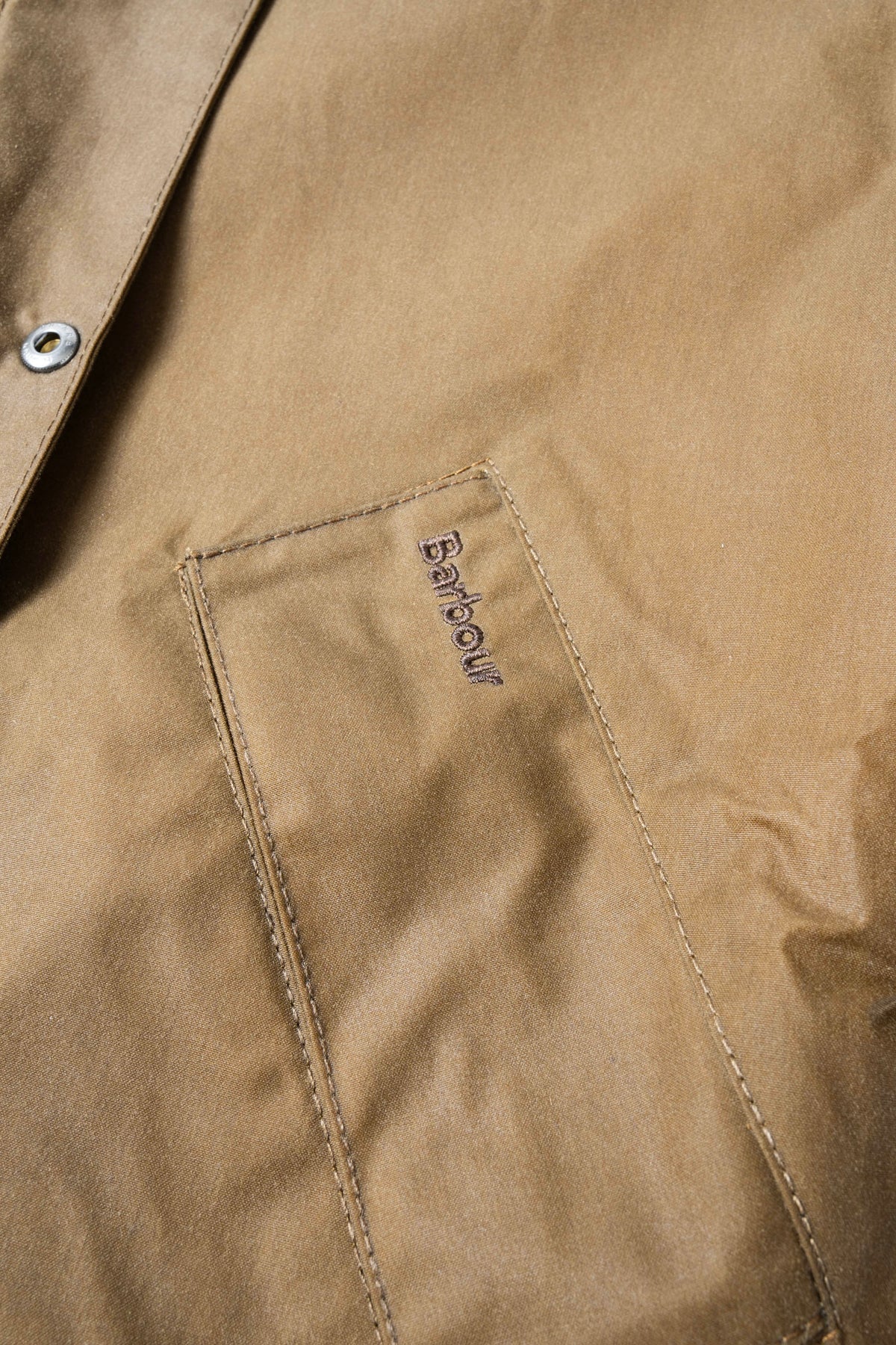 Barbour OS Transport Wax Jacket Sand