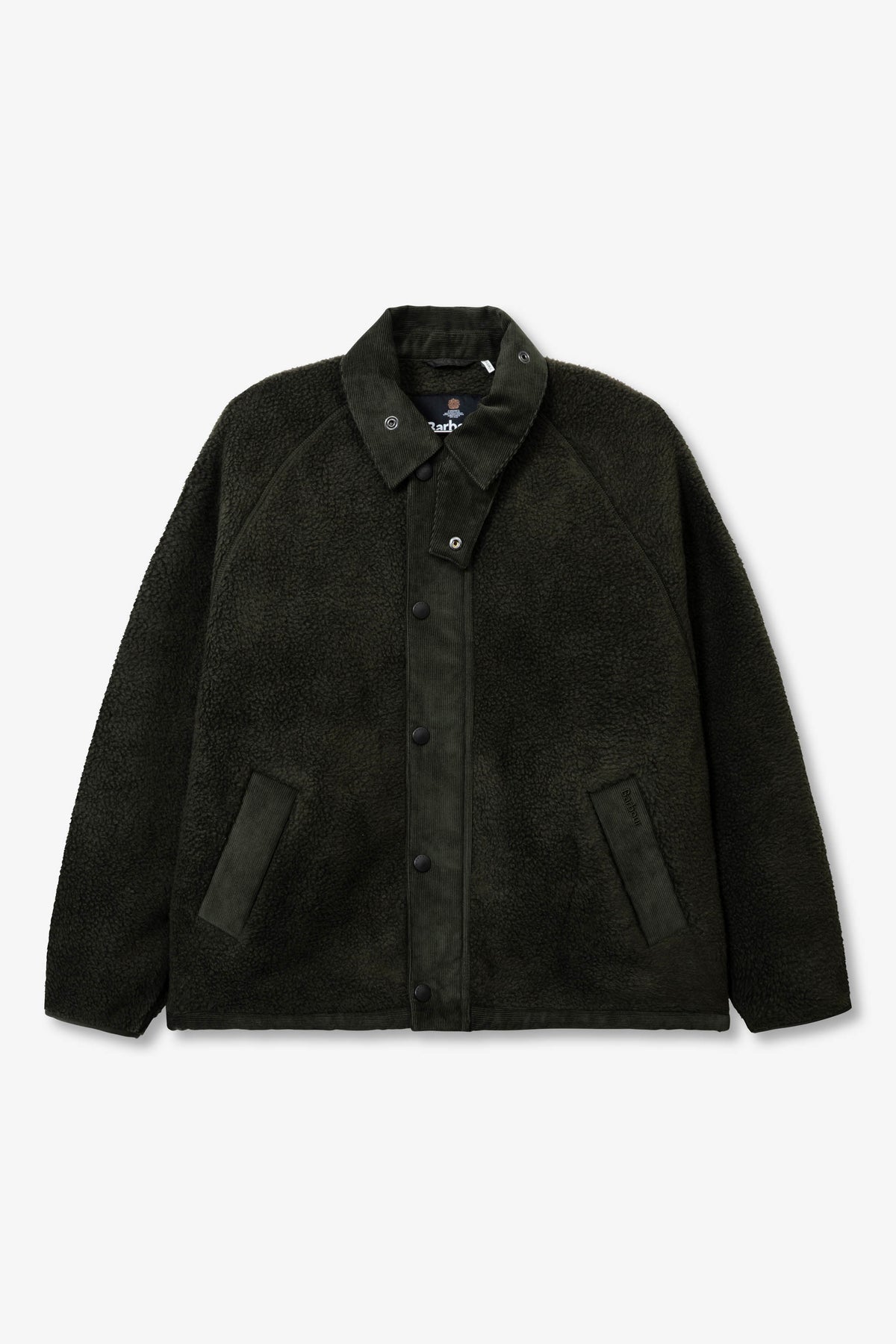 Barbour OS Transport Fleece Jacket Sage