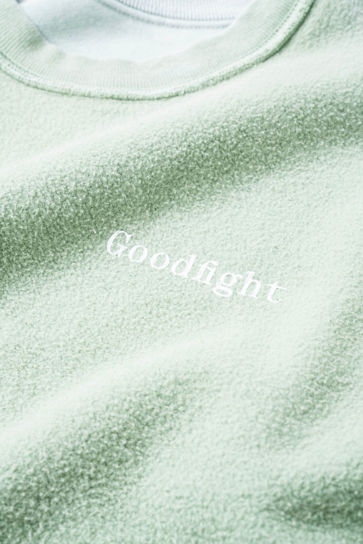 Goodfight Lakeside Pullover Reversible Sweatshirt Vintage Fade Jade Green