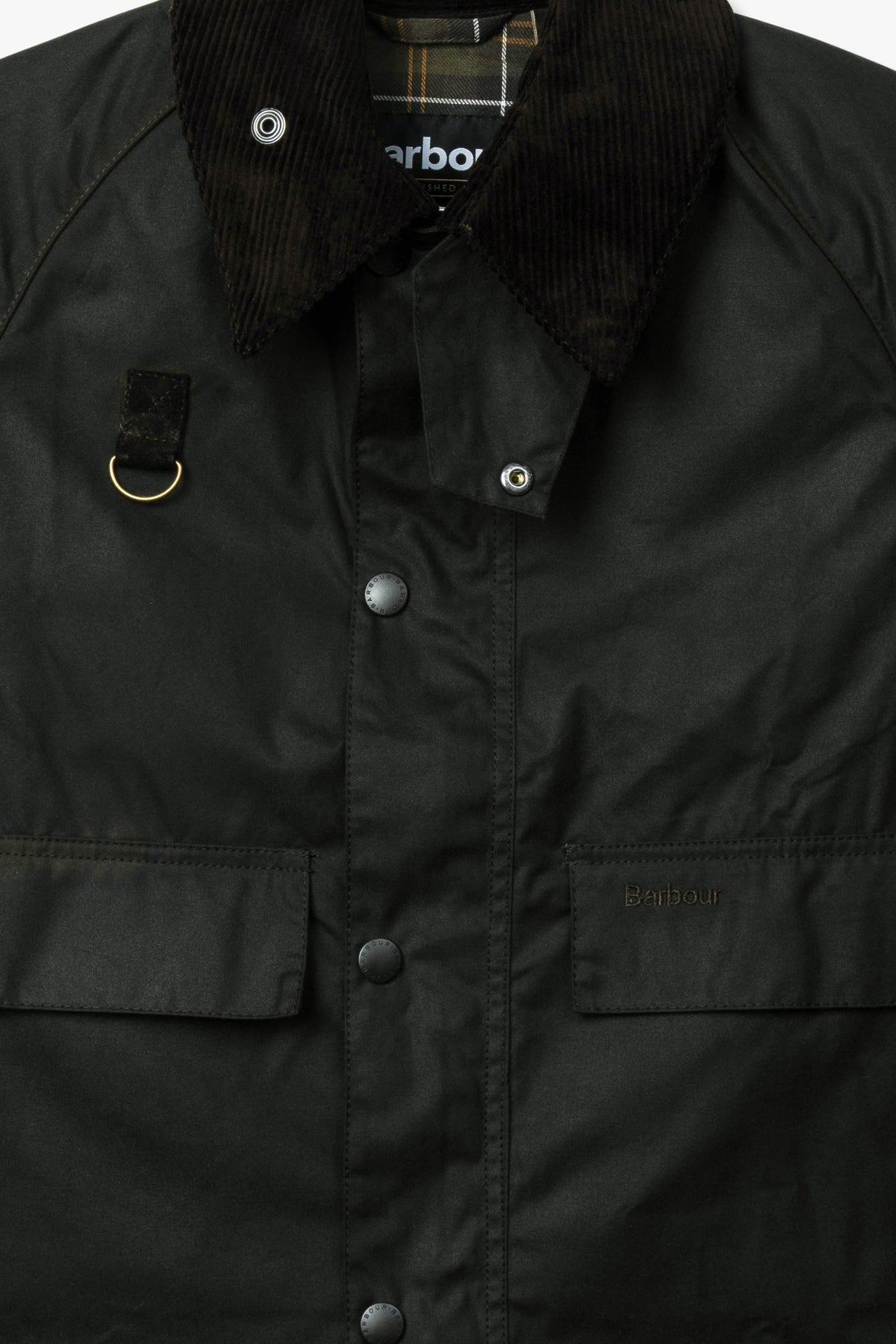 Barbour Spey Wax Jacket Black