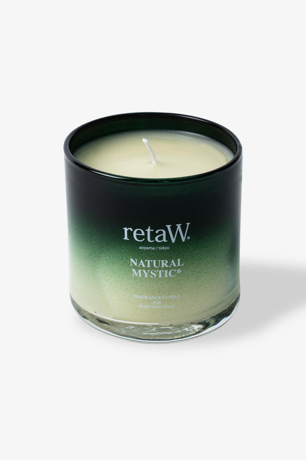 retaW Fragrance Candle NATURAL MYSTIC* GREEN FADE