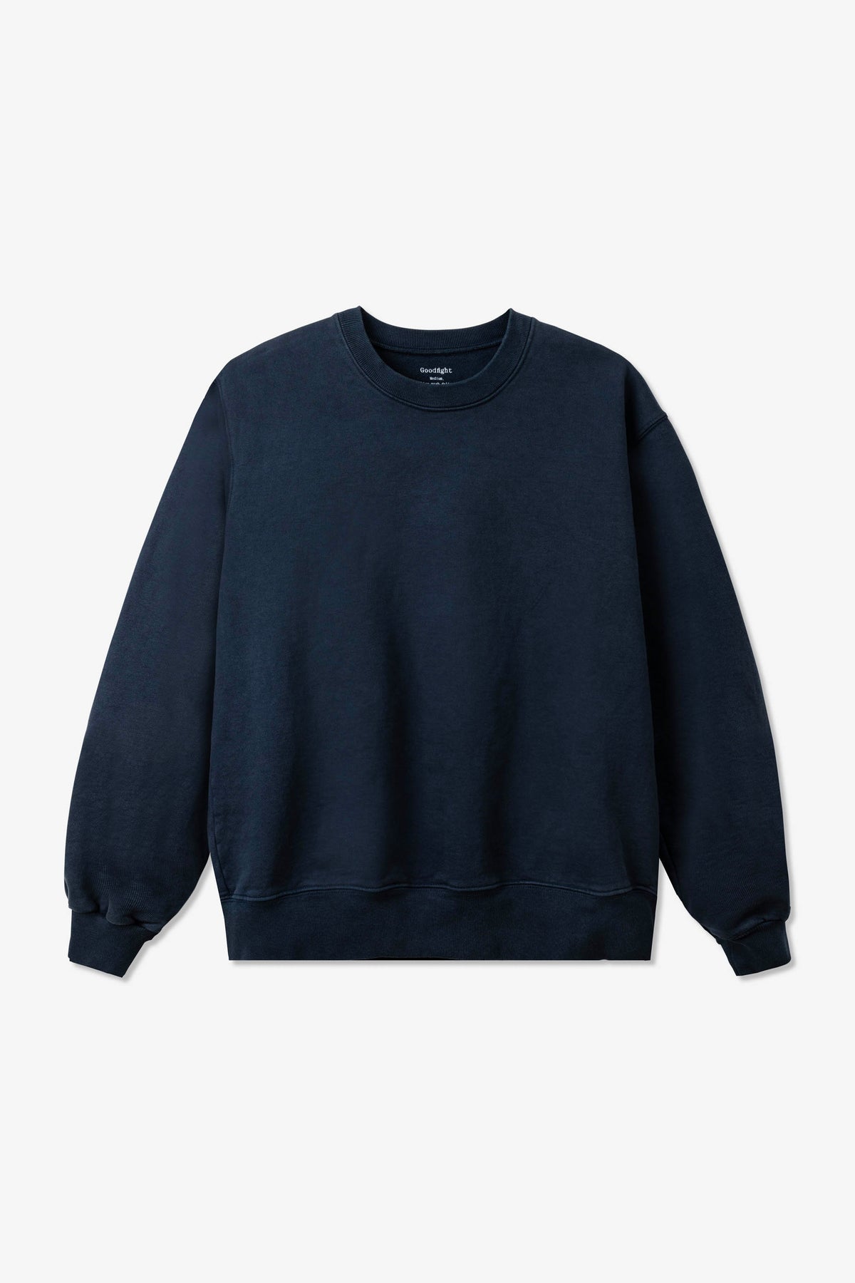 Goodfight Lakeside Pullover Reversible Sweatshirt Navy