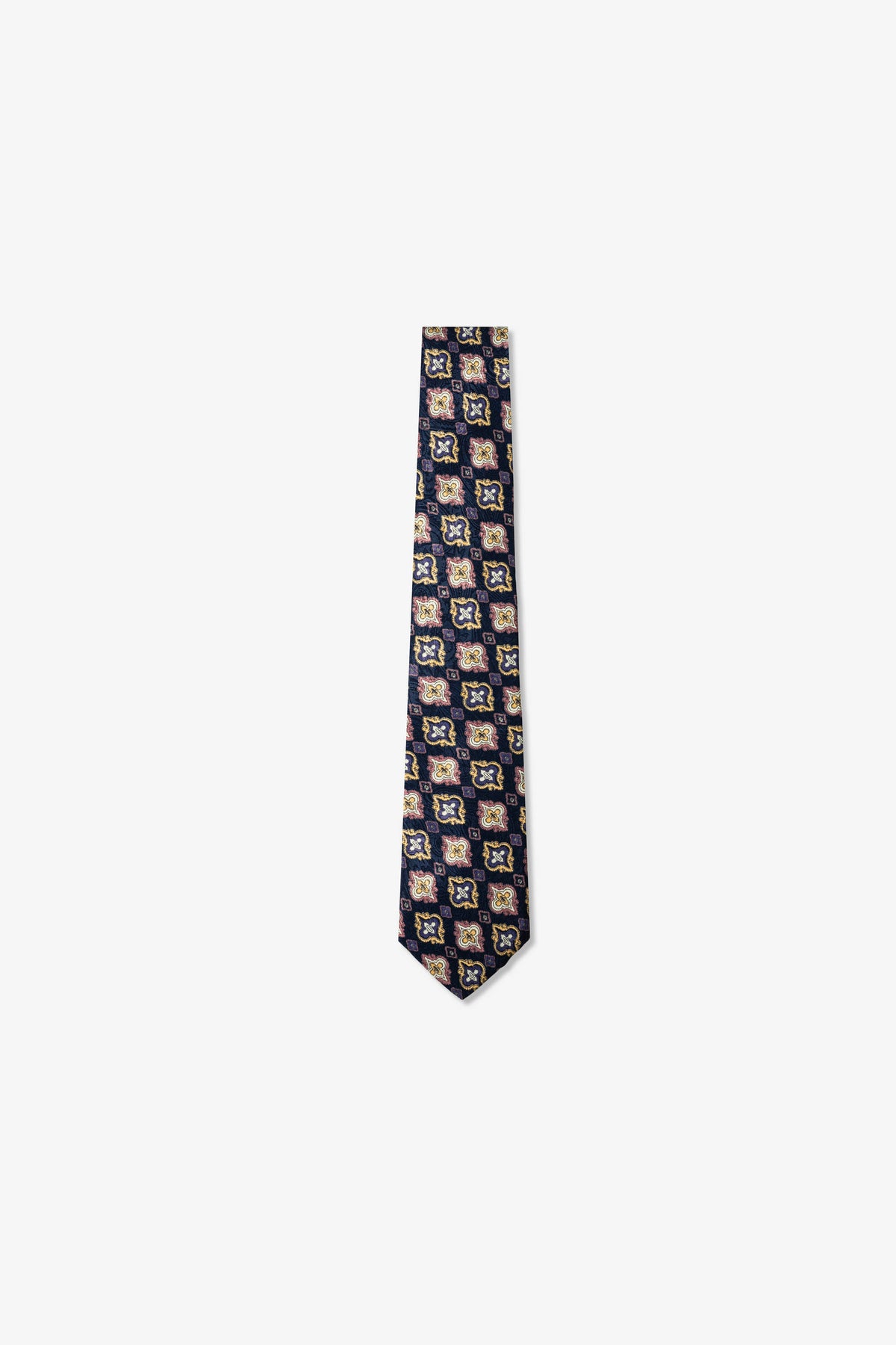 Goodfight Club Tie Purple Fleur