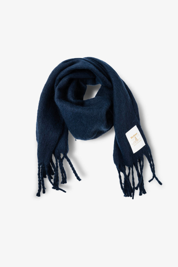 Barbour Ellison Scarf Navy