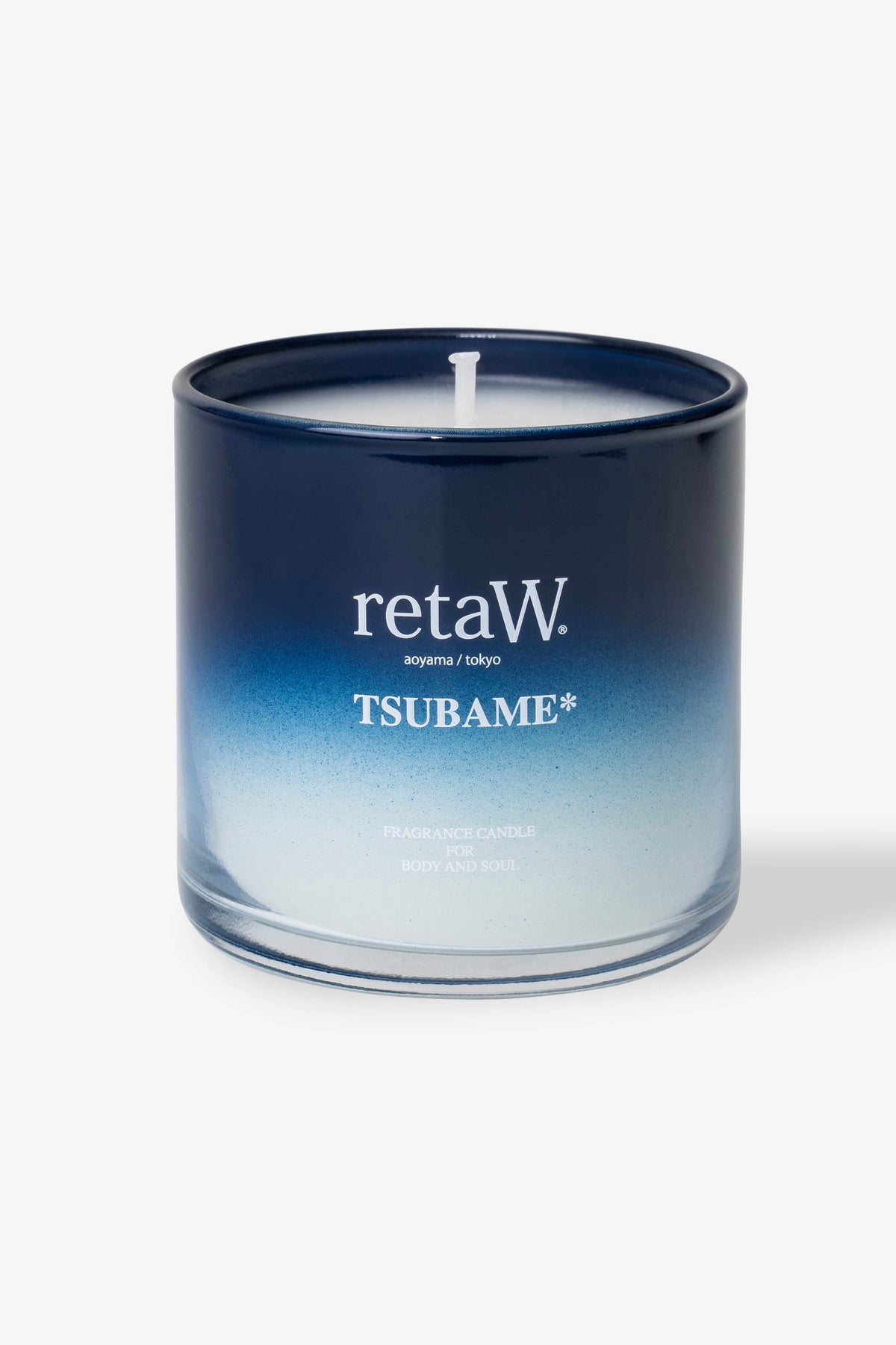 retaW Fragrance Candle TSUBAME* BLUE FADE