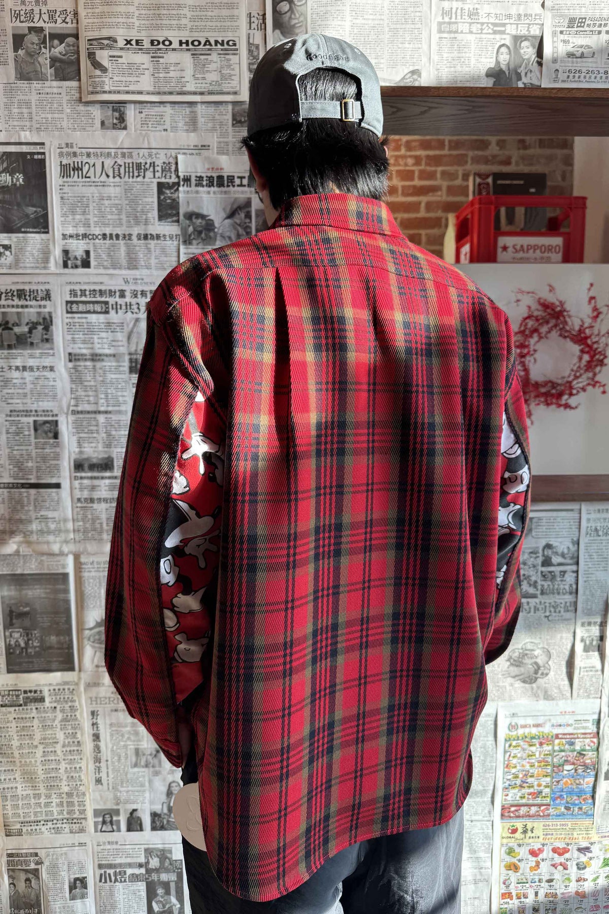 Gold Label Wonderland Re-Work Shirt Italian Wool