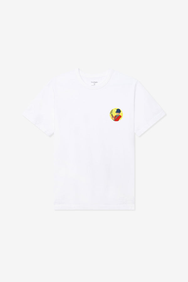 Racquet Club Tee White