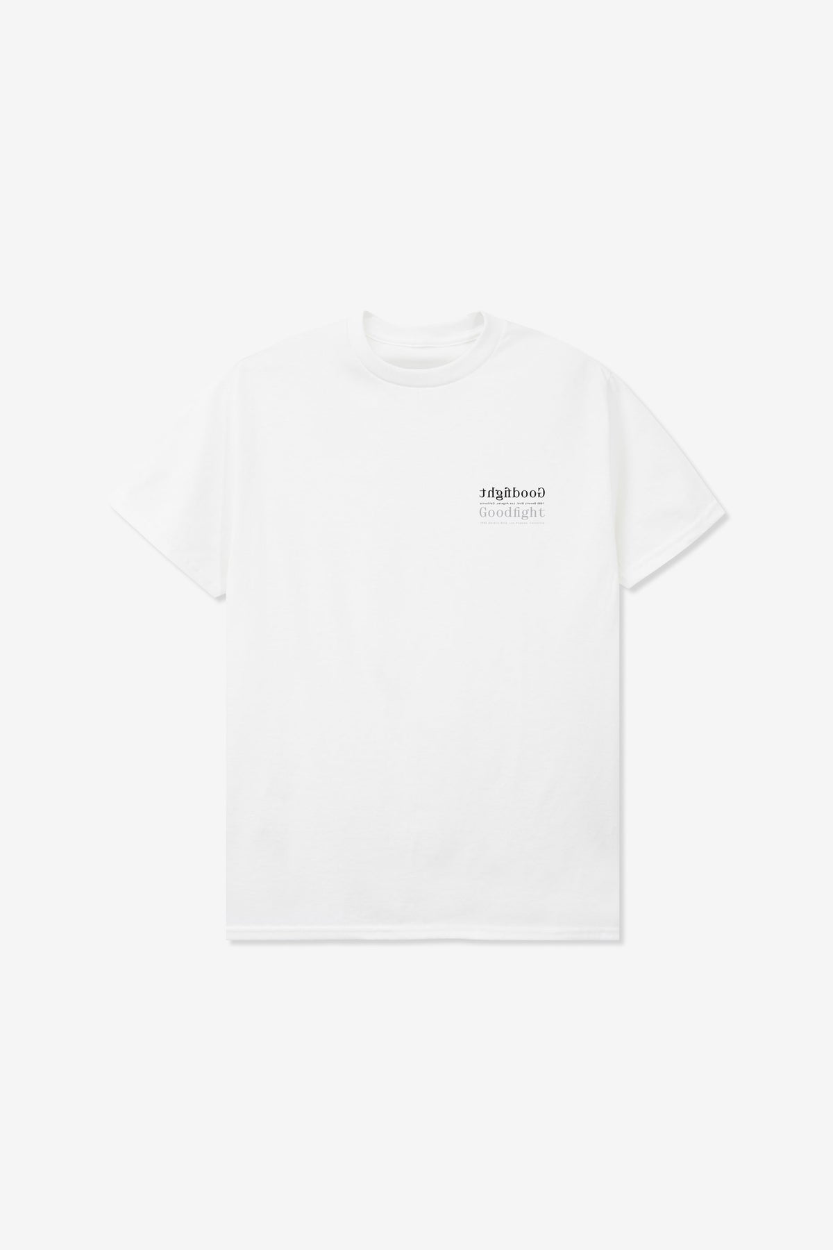 Goodfight Reverso Merch Tee White