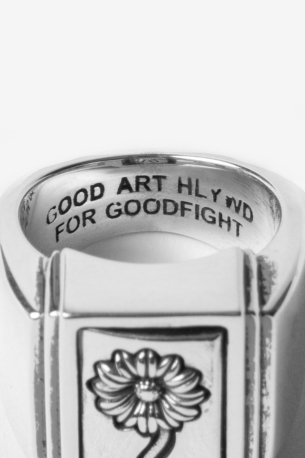 Good Art Hlywd for Goodfight Hippy Flip Tank Ring