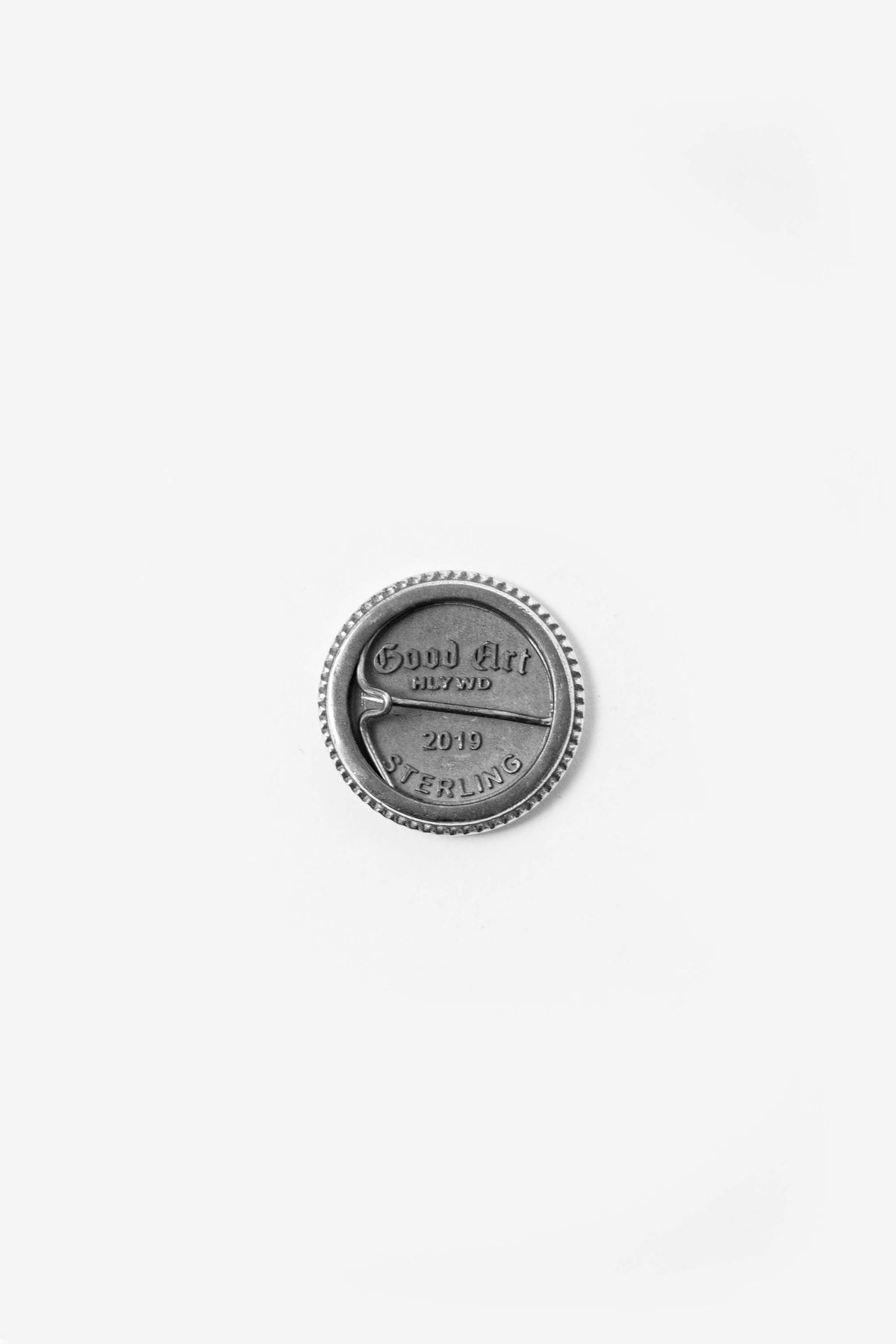 Good Art Hlywd for Goodfight Infinity Boy Silver Pin - 1in
