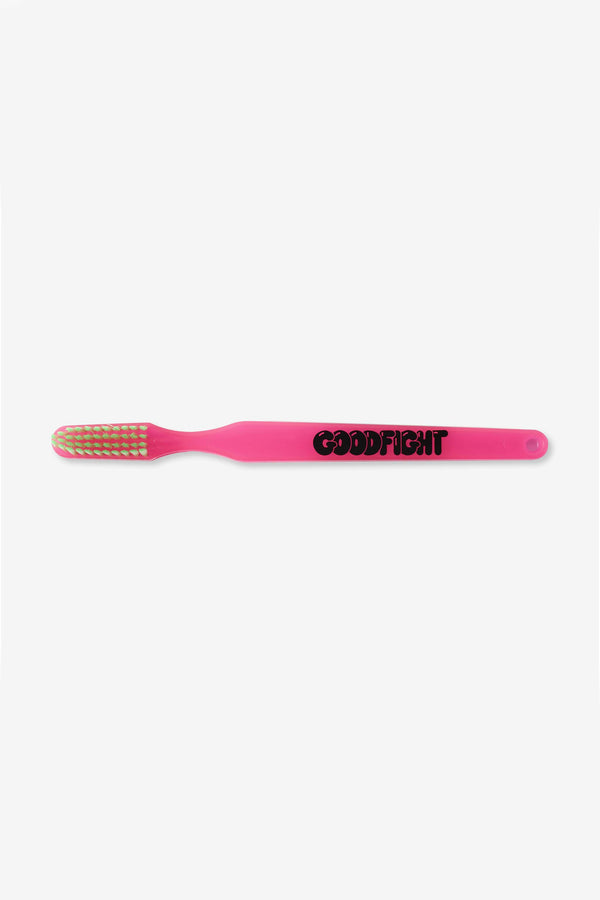Bubble Logo Toothbrush Pink